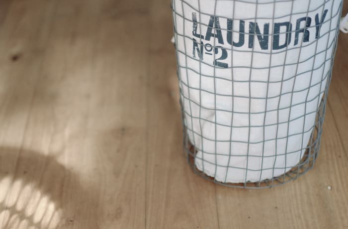 I have two kids and somehow I have like ten laundry hampers that are full at all times.