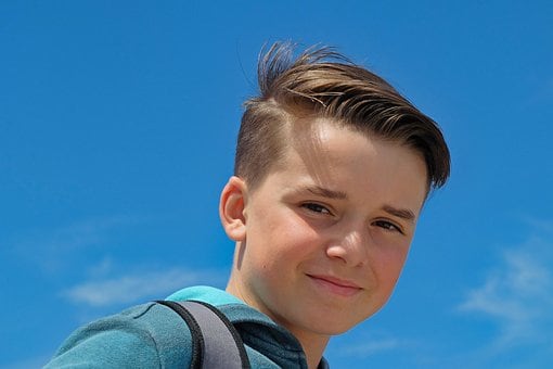 A younger boy ready to learn the first key steps in a path towards being a good kid who realizes assault and harassment are wrong and that he is worthy of respect.