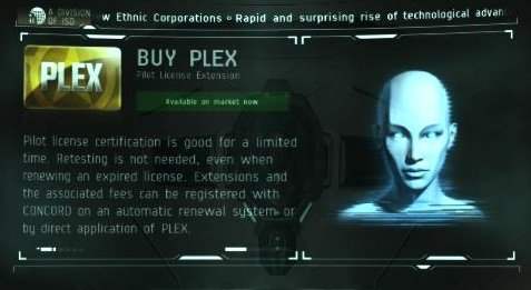 With enough profit in trading, a pilot can buy PLEX so it will pay for their monthly subscription in "EVE Online."