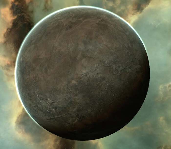 An example of a planet that can be developed to make additional profit for a trader in "EVE Online."