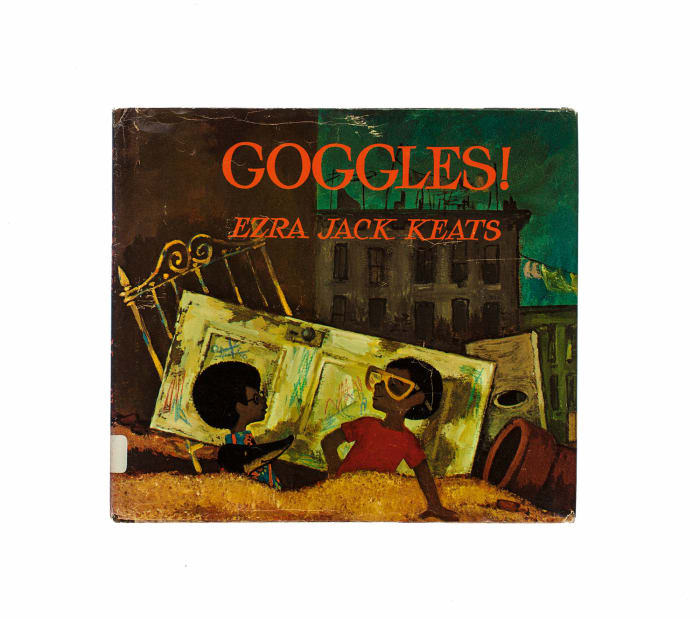 Goggles by Ezra Jack Keats (the author of The Snowy Day) is about two young boys who encounter older bullies, who try to take away a new-found treasure.