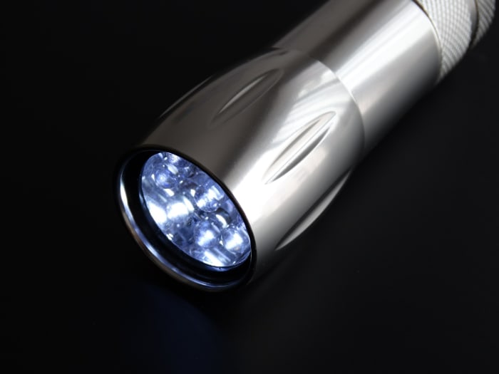 A recommended "natural" solution to my unborn baby's acrobatics is to hold a flashlight "down there" and call her name. Yeah, right.