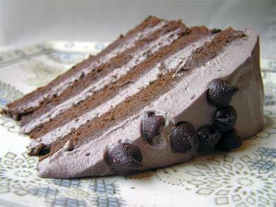 After you've tried everything else and you're still pregnant, go for a nice big piece of chocolate cake. Why not?