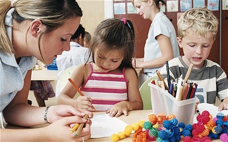 Gently let your child know that an interview for preschool is not a playdate and encourage them to listen to instructions.