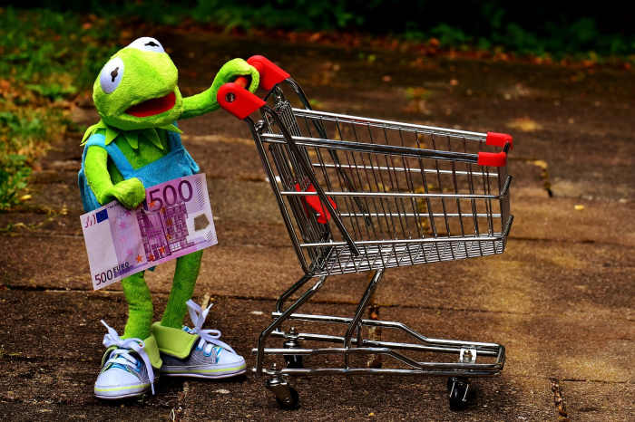 When shopping together, explain why you buy a certain item instead of a more expensive one, when you would pay more, and how you plan to afford something in the future that you can’t buy now.