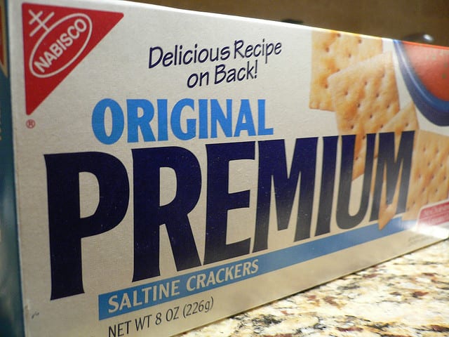 Saltine Crackers may help with morning sickness by putting something light on your belly. Just make sure you eat them plain, first thing in the morning.