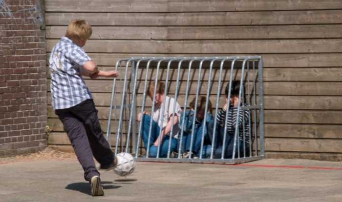 Today's schoolyard bully. Tomorrow's criminal? For boys, research suggests a link.