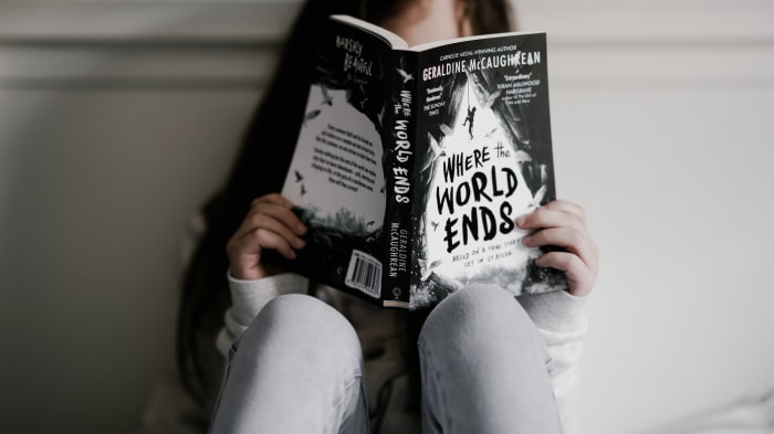 Piles of library books kept my head in a happy place through my bipolar dad's highs and lows. Similarly, you can help your child escape by reading to them or providing books for them to read to themselves.