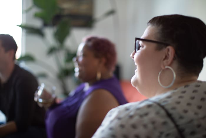 Time with your mom friends, whether in person or remotely will help you to remember that you're not the only one brought down by the anxiety of parenthood.