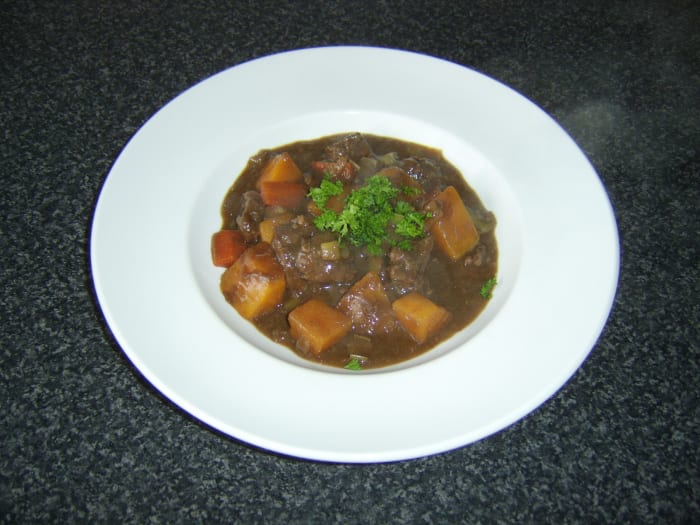 This delicious venison and root vegetable stew makes the perfect warming dinner on a cold winter's night.