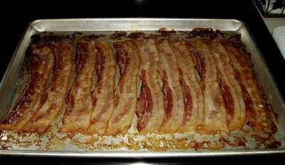This is the way I like bacon. If you like the bacon crisper, add 5 or 10 minutes and then check it again.