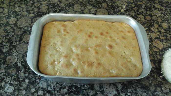 The pie will rise and golden a bit in the oven. Should look something like this when done. Feel free to decorate the top if you need something fancier!