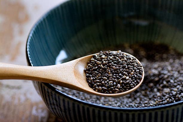 Chia seeds contain numerous nutritional benefits, including being a good source of Omega 3 fatty acids.