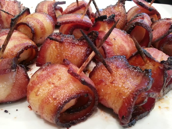 Bacon-Wrapped Water Chestnuts