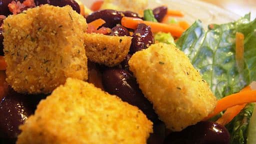 Add flavor to salads by including homemade croutons.