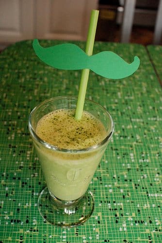 Batido de té verde bajo en carbohidratos