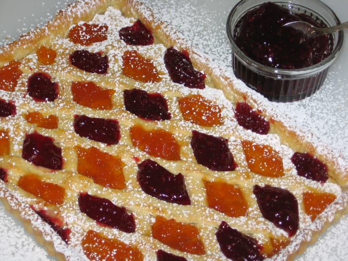 Mazurek (or Mazurka) is a beautiful, delicious, flat cake made from ingredients similar to that of kolaczki.