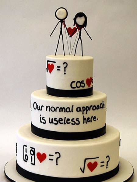 This cake is pulled right from the XKCD comic: Useless. While this particular comic does not contain XKCD stick figures, this cake makes wonderful use of XKCD figures to create a perfect cake topper. Pretty awesome, if you ask me!