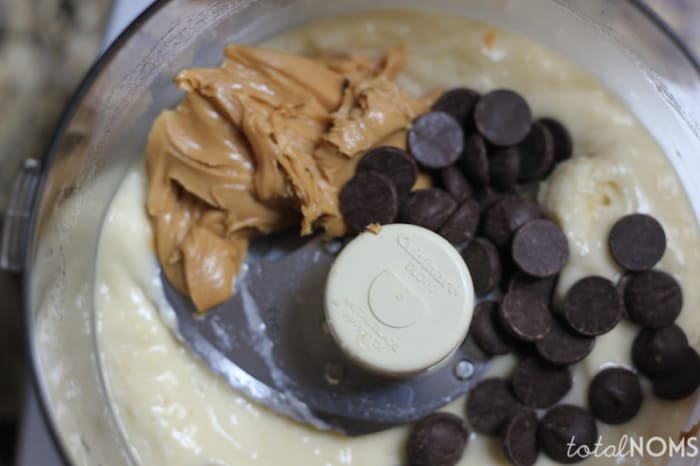 A food processor (like a Cuisinart) works well for larger jobs. There are different blade options for different results.