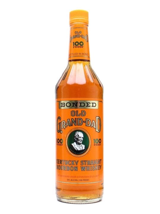 Old Grand-Dad 100-proof is one of America's most popular due to its hot first hit and subtle finish of vanilla and spices.
