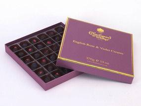 Charbonnel et Walker's Rose Violet Creams; rumoured to be one Queen Elizabeth II personal favourites.