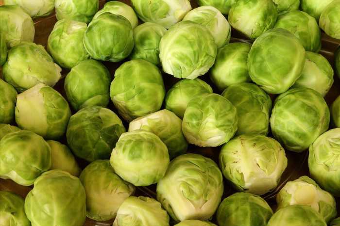 Brussels sprouts are very nutritious vegetables. They can bought in a frozen form so they can be eaten all year long.