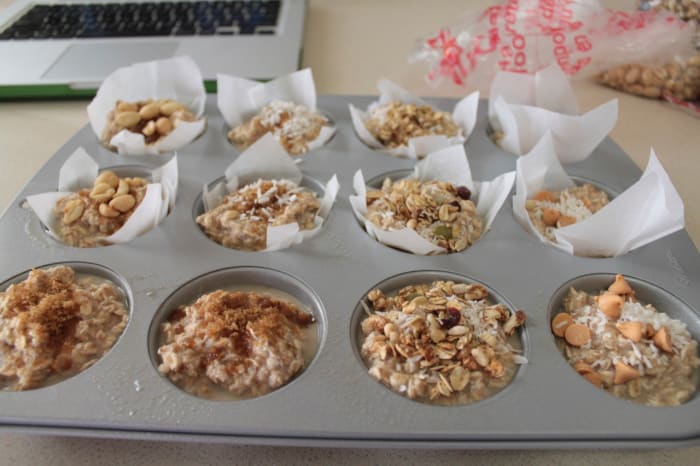 At first I was sad that I didn't have chocolate chips, but I'm always amazed at the delicious things you can make with whatever's on hand.