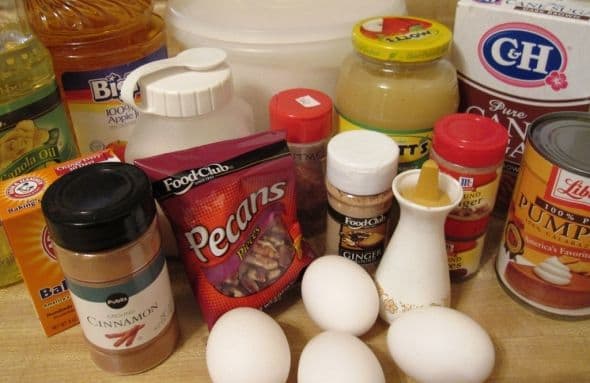 Here's a look at the pumpkin bread ingredients—they're healthier than you may have thought.