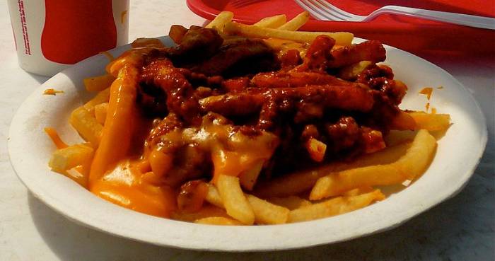 Chili cheese fries.