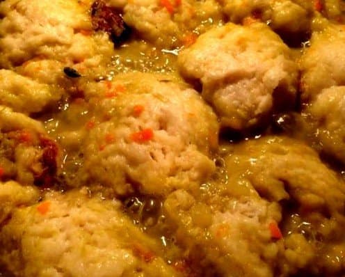 DUMPLINGS complete a meal and with their wholesome flavor, are wonderful served with soup or stew.