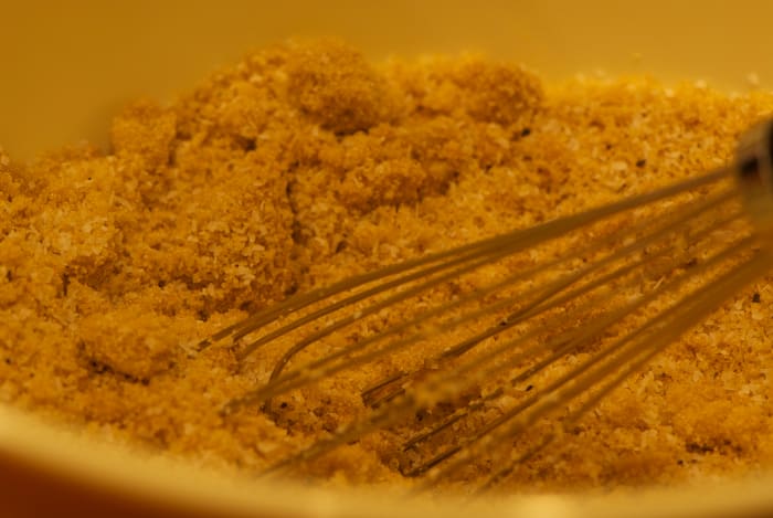 The brining mixture contains Kosher Salt, Brown Sugar and a few herbs. This will coat both sides of the salmon filet