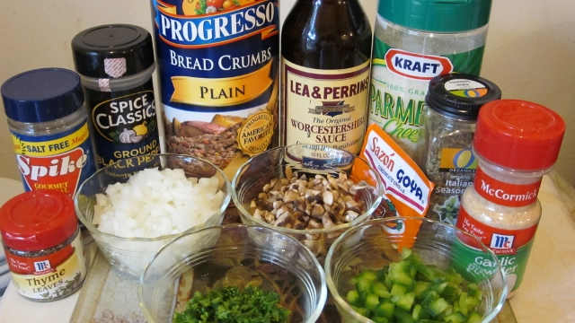 The combination of seasonings, herbs, and fresh vegetables make this meatball recipe a winner.