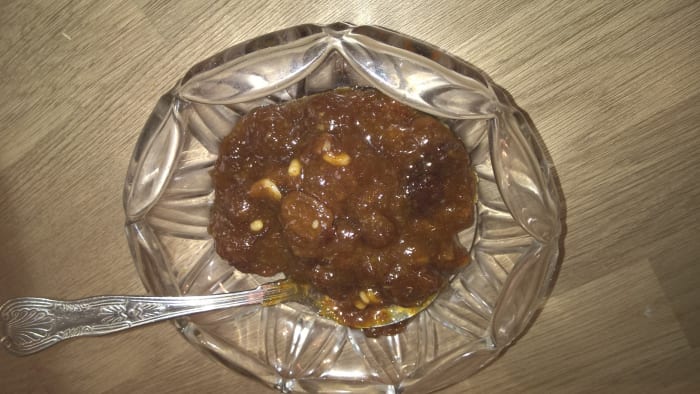 Mincemeat filling is made from a mixture of dried fruit, spices and brown sugar. It can be bought in jars from supermarkets or homemade.