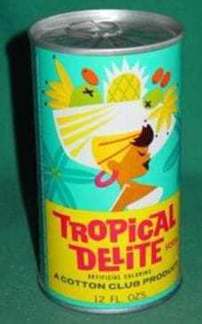 Tropical Delite gyümölcsszóda a Cotton Clubtól