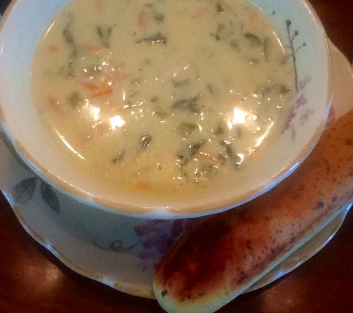 Although I'm curious about the authentic recipe, the copycat recipe doesn't require counting gnocchis. Decrease the amount of gnocchis and chicken if you don't want such a hearty soup.