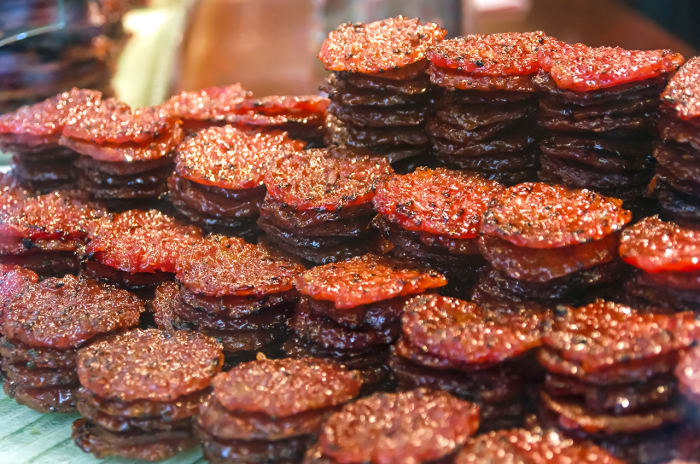 The ever-popular rou gan is considered by some Singaporeans to be the one must-have Chinese New Year food.