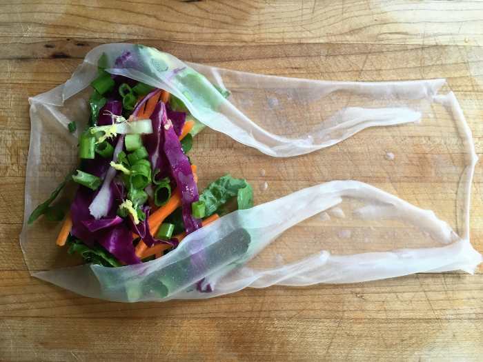 Be careful when using these wrappers. They are extremely delicate, and it is difficult to get tight, pretty rolls.