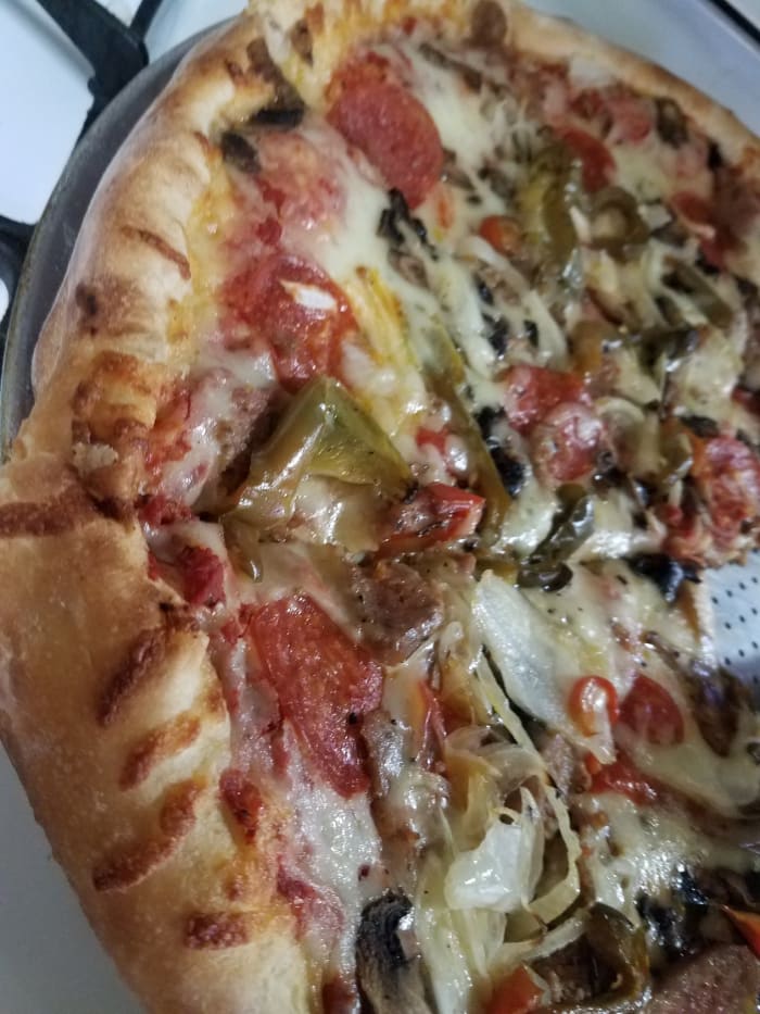 Pizza Land serves up a great local menu and has a wing sauce that differs from any other pizza place in town.