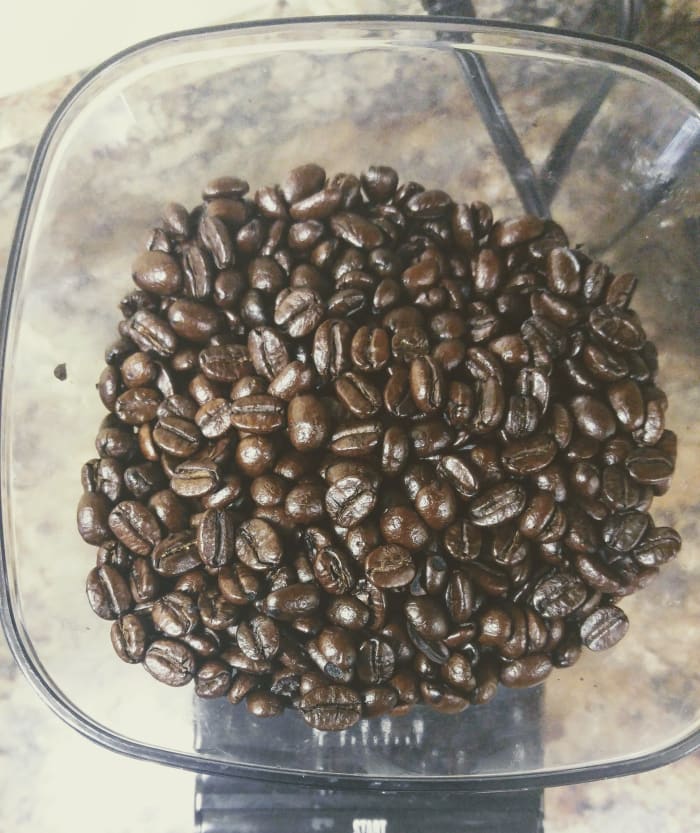 A rich coffee bean with a high oil content makes for a wonderfully smooth cup of French press coffee.