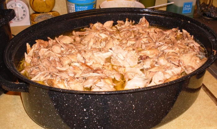 Tear or cut the meat into suitable size pieces for whatever recipes or cooking styles you have in mind.