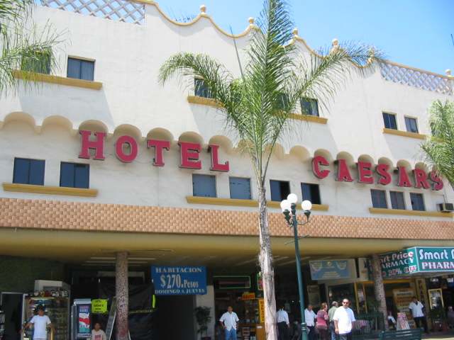 The original restaurant fell on hard times but has been scrubbed clean and reopened as Hotel Caesars.