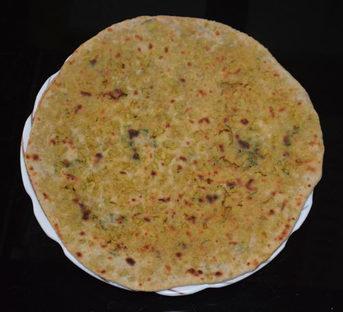 Repeat the same process to make the remaining paratha. Gobi paratha is ready to serve! Have the paratha with curd, raita, or pickle. Enjoy!