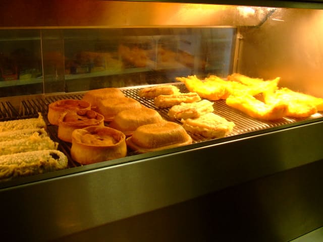 Scots are happy to batter and deep-fry anything: pizza slices, meat pies, black pudding, eggs, Big Macs, haggis, and sometimes, even fish.