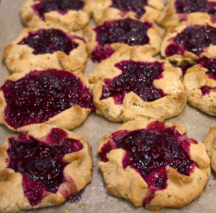 Parchment paper is not only a great liner for pans, try lining the counter too. It makes cleanup a breeze!