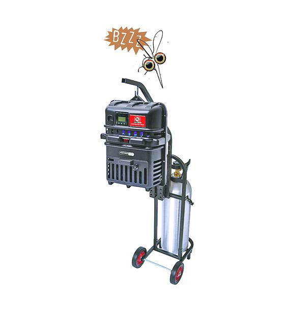 Mega-Catch's ULTRA Mosquito Trap with CO2. Illustrations by Serge Bloch; F. Martin Ramin for The Wall Street Journal (photos)