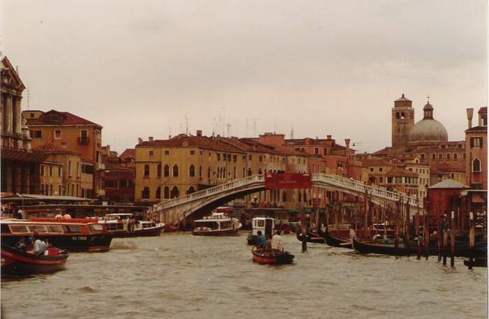 Venice's Grand Canal. It was Venice that monopolized the spice trade before it was broken by Portugal and Spain.