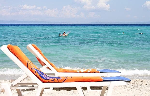 Some form of sun protection is essential when sunbathing. Sunscreens are the most common form of protection.