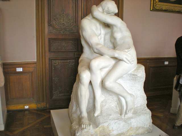Rodin's The Kiss ... this once-controversial sculpture was finished in 1882 and was originally entitled Francesca da Rimini.