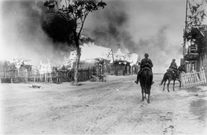 The fall of Smolensk was the last major obstacle preventing the Nazis from marching on Moscow itself.