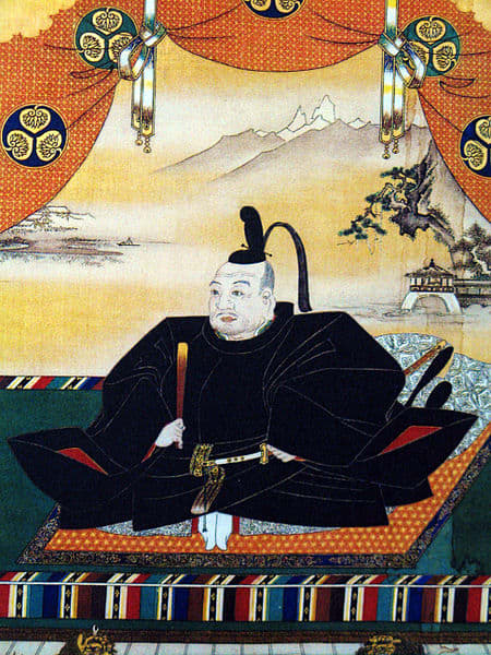 A portrait of Tokugawa Ieyasu, the first Tokugawa Shogun. His bakufu would hold true power in Japan for 250 years.
